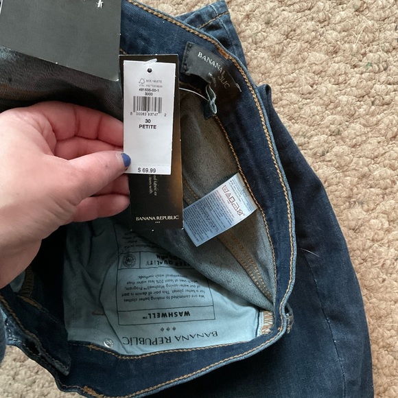 NWT Banana Republic High Rise Skinny Jeans - Picture 8 of 12
